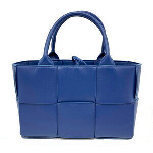 Bottega Veneta ARCO Shoulder Bag leather blue